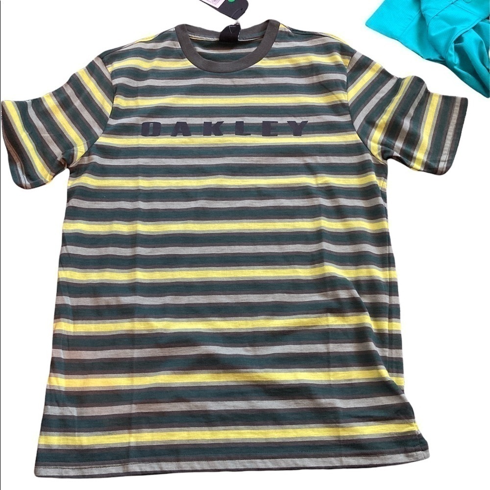 Oakley striped tshirt